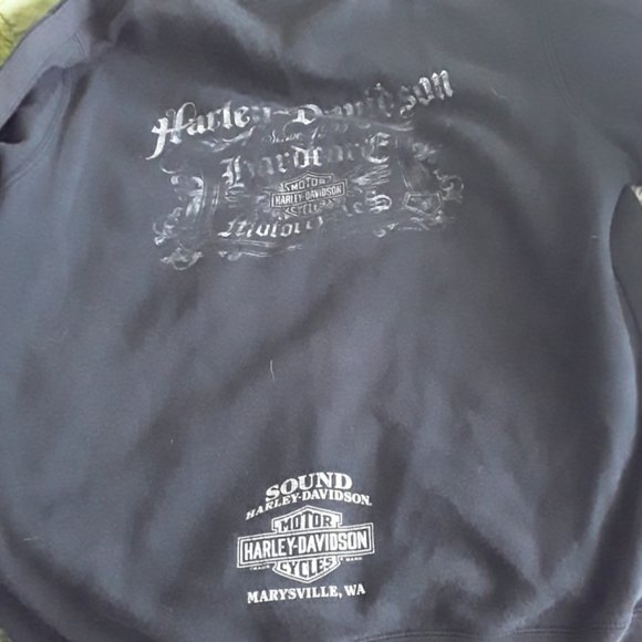 Harley Davidson zip up sweatshirt - Picture 3 of 7